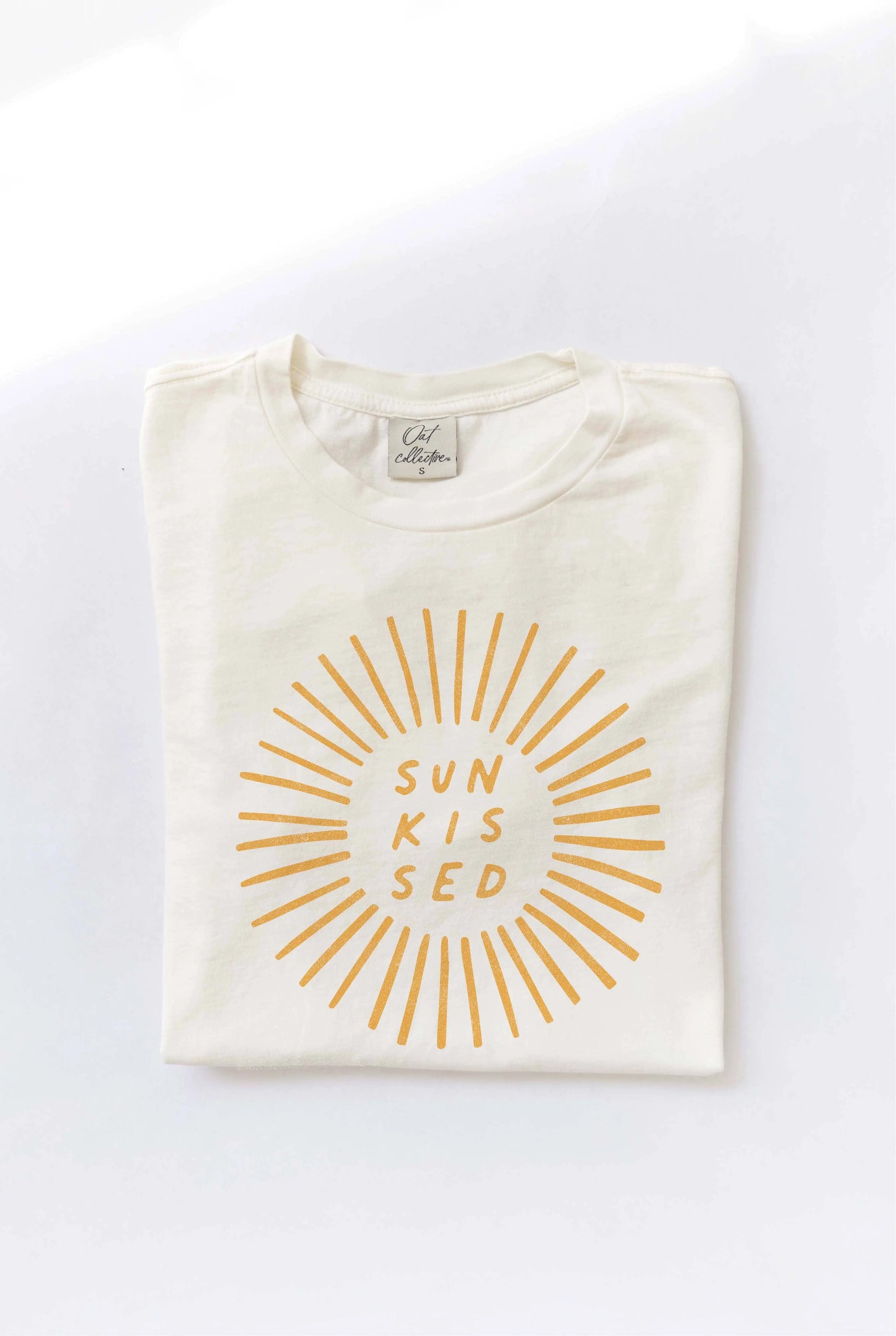 SUNKISSED Mineral Washed Graphic Top OAT COLLECTIVE