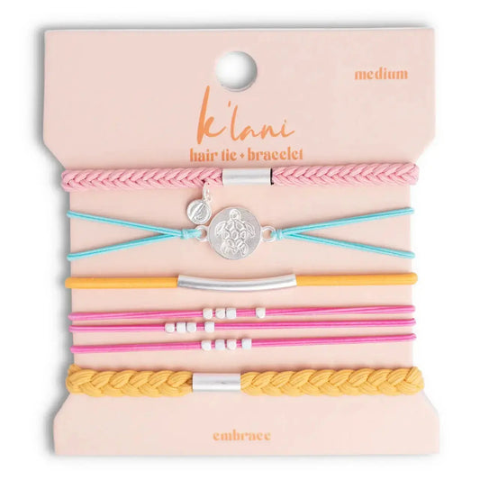 K'lani Hair Tie Bracelet - Embrace K'Lani hair tie bracelets