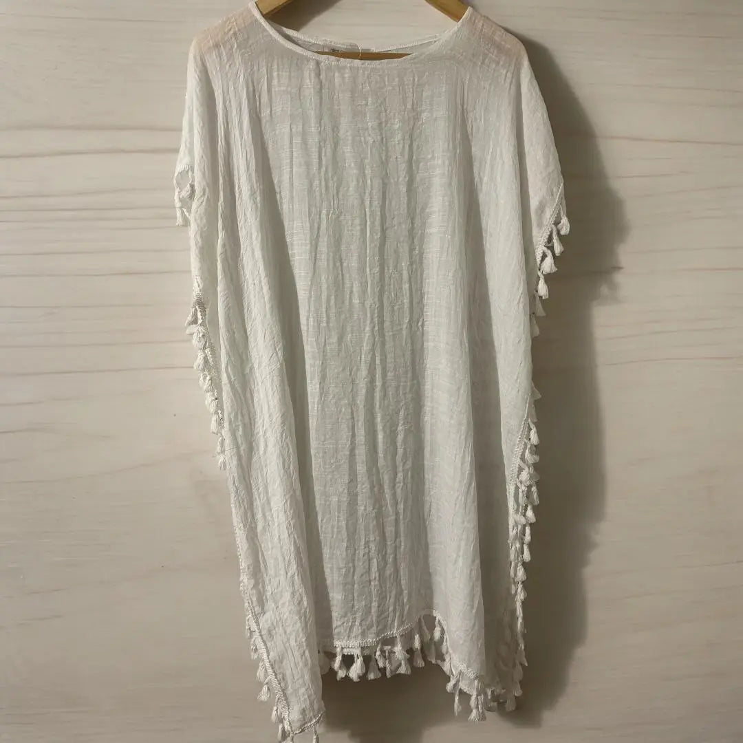 Lori Cover Up White - One Size The Beachy Traveler