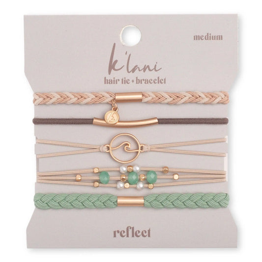 K'lani Hair Tie Bracelet - Reflect K'Lani hair tie bracelets