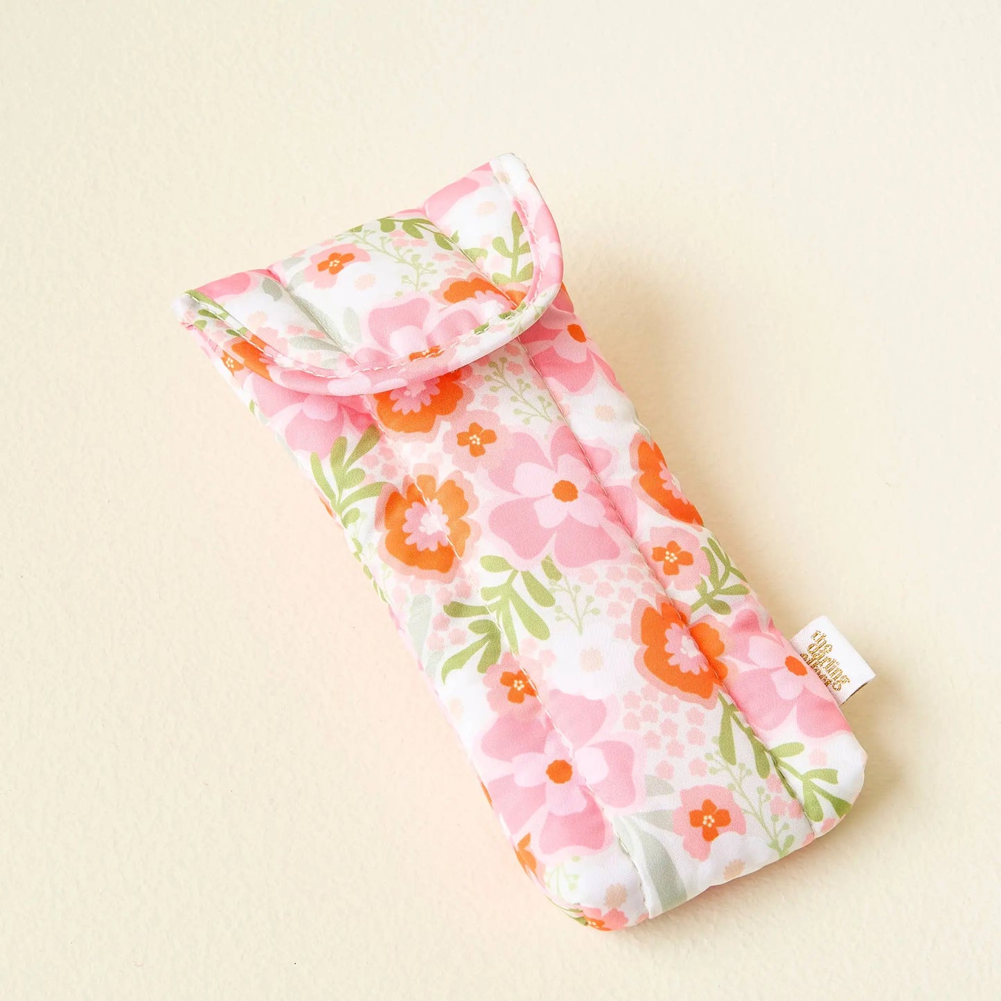Sunglasses Case-Beyond Blooms Pink Orange The Darling Effect