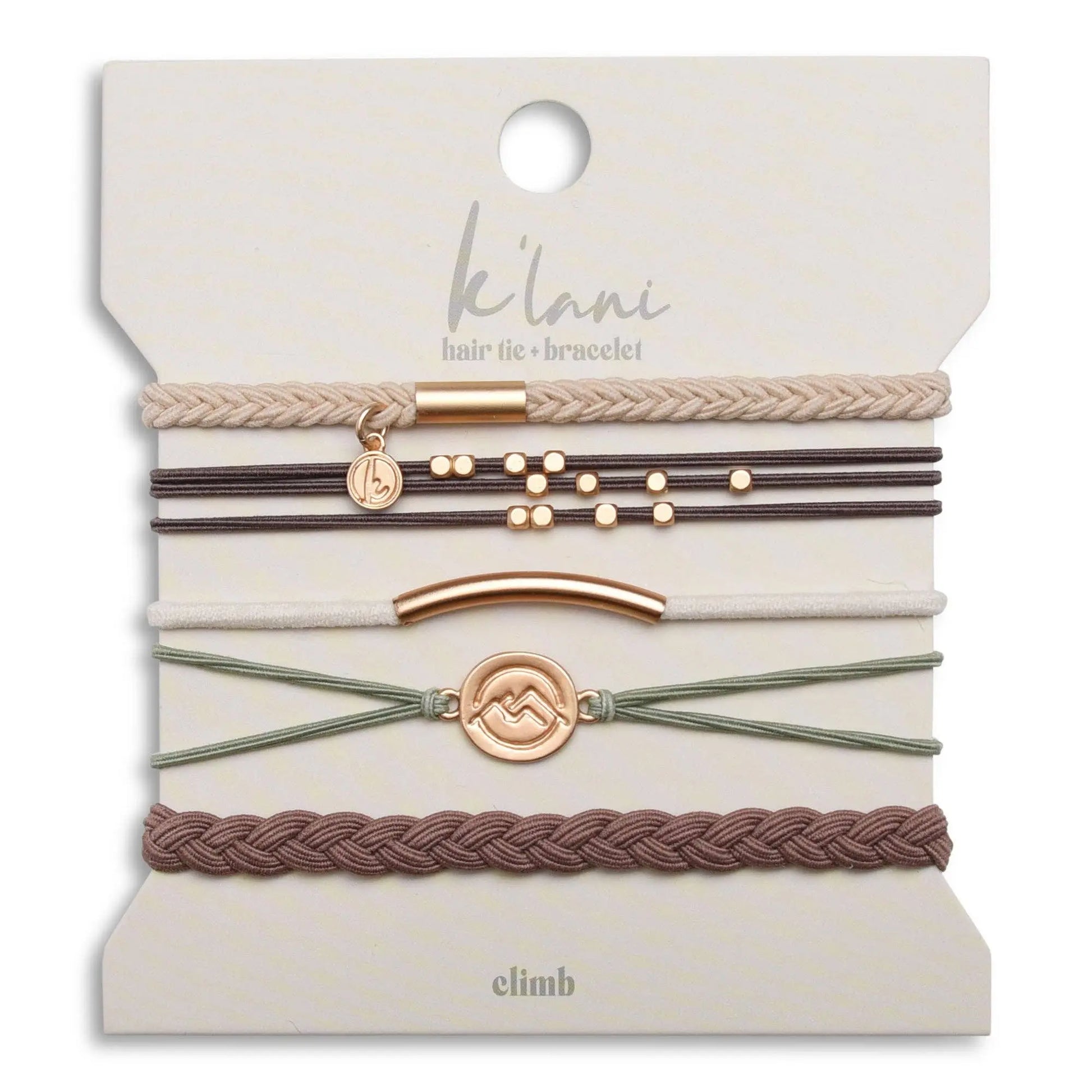 Climb Hair Tie Bracelets K'Lani hair tie bracelets