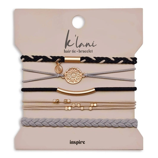 Inspire Hair Tie Bracelets K'Lani hair tie bracelets
